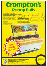 Penny Falls Crompton's Coin