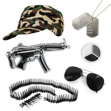 ARMY FANCY DRESS MILITARY CAMO