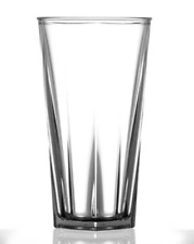 6 x Clear Polycarbonate 16oz Tall Elite Penthouse Glass - Reusable