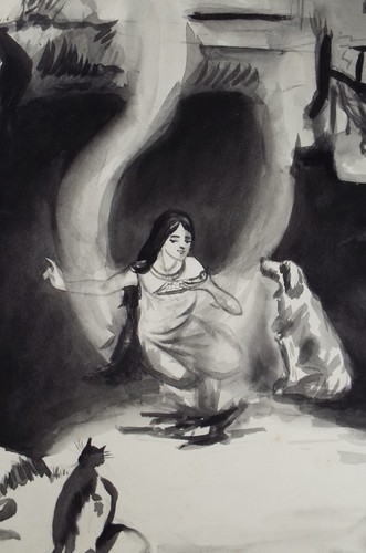 Original watercolour paper - original, on