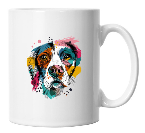 Brittany spaniel mug doodle - mug,,