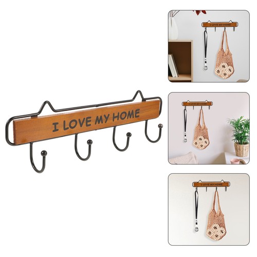 Wood wall hook - wood,