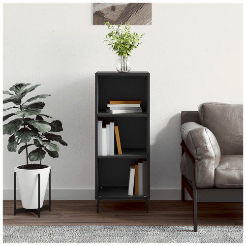 Sideboard black 5x32 5x90cm - sideboard, 34.5x32.5x90cm
