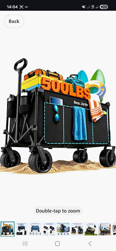 Beau jardin foldable heavy - beau,