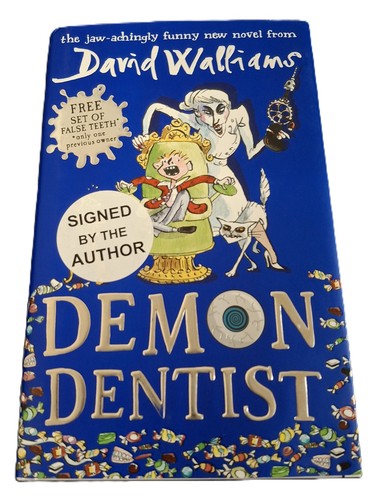 Book demon dentist signed - dentist,