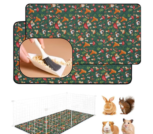 Guinea pig bed cage liners - pig, (2)