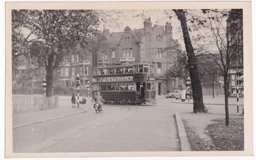 Vintage london tram 1806 - vintage,