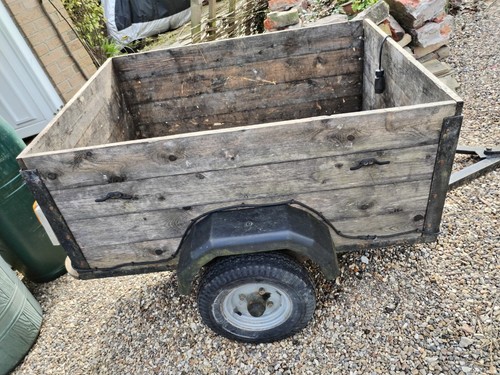 Steel frame car trailer - car,