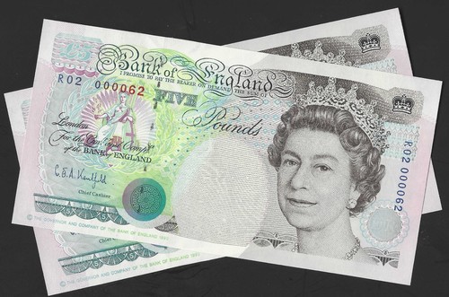 B362 kentfield 1991 five - 1991, £5