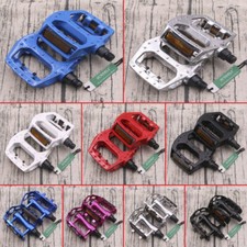 9/16" Cycling Alloy Flat-Platform Pedals Mountain MTB BMX Bike Bicycle Bearing