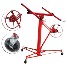 11ft Drywall Panel Cranes Mobile Plaster Board Lift Sheetrock Hoist Ceiling Wall