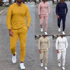 Men 2Pcs Tracksuits Set Casual