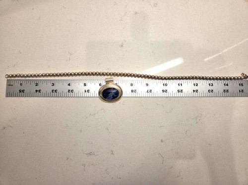 Sterling silver and - sodalite, 5