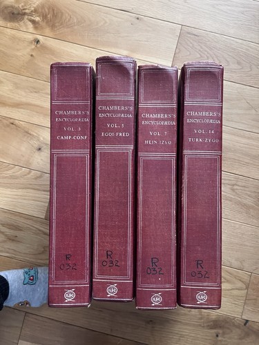 Chambers encyclopedia - chambers's,
