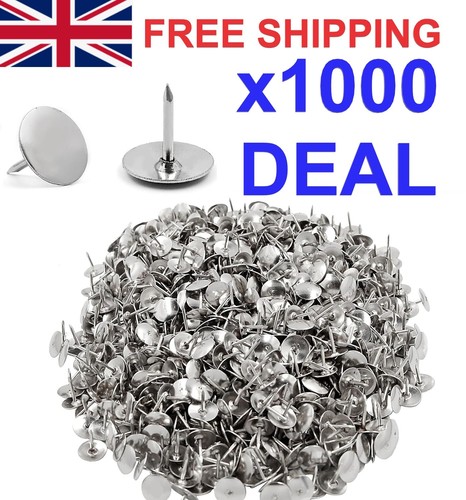 X1000 drawing pins thumb tacks - x1000,