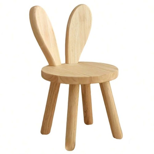 Solid wood rabbit ear stool - solid,