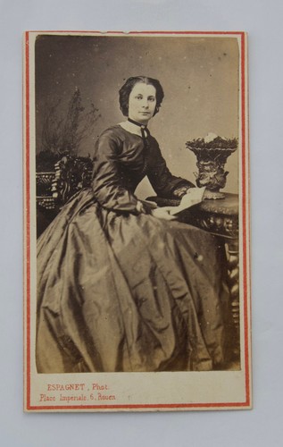 Cdv pretty 19th century - cdv,