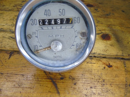 Triumph tiger cub speedometer - triumph,
