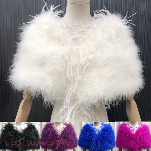 Lady ostrich feather fur - lady,