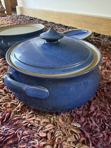Denby imperial blue lidded - blue,