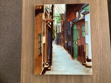 14”x 11”Decorative Tile Wall Art Picture Signed MM by The Artist