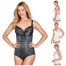 Miss Mary Of Sweden Rose Bodysuit Underwired Womens Control Shaping Body 3610