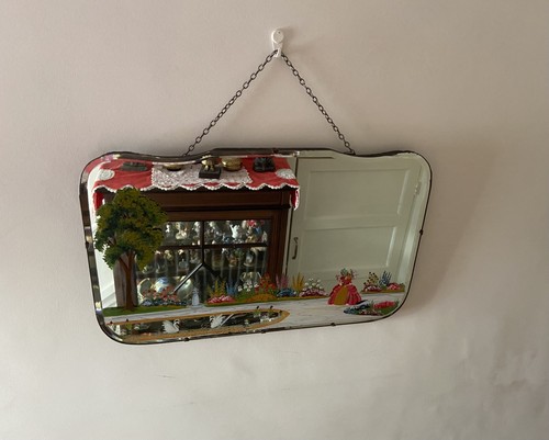Vintage hand painted wall - vintage,