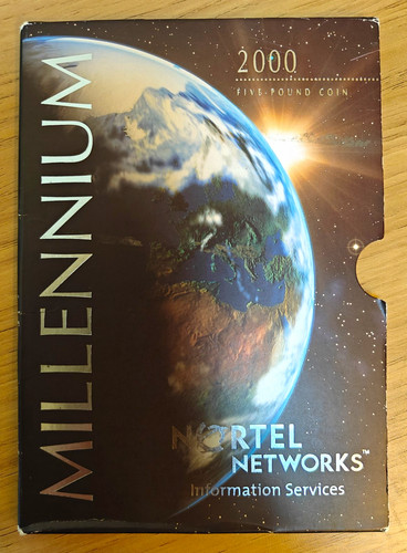 Royal mint millennium five - mint,