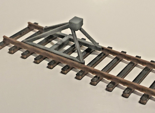 Scale railroad buffer - ho,