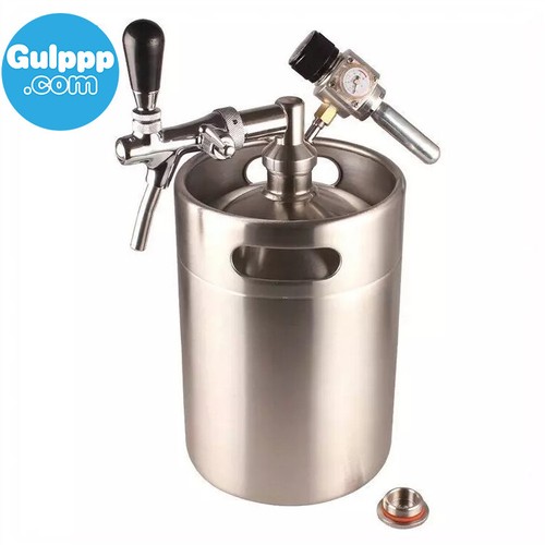 Mini keg growler with - keg,, 5l