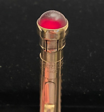 UNUSUAL! Early Wahl Eversharp gold pencil (pre-1924) +  cabochon phone dial top