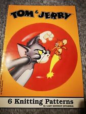 6 TOM & JERRY CHARACTER TOY KNITTING PATTERN ALAN DART GARY KENNEDY CAT MOUSE