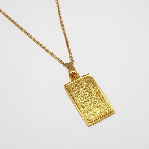 Qul pendant gold - 4,