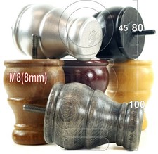 4 Turned Wood Furniture Chair