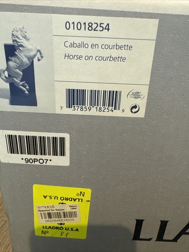 Lladro horse courbette - lladro, on
