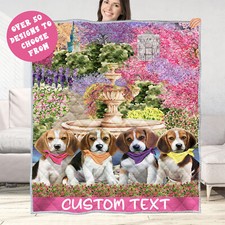 Beagle Quilt Dog Bedding