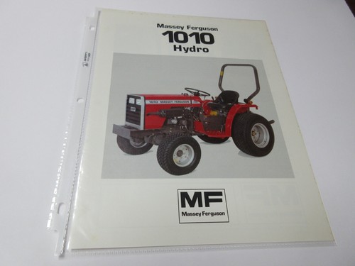 Massey ferguson 1010 hydro - massey,