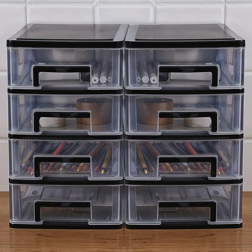 Plastic drawers storage - 2/3/4,