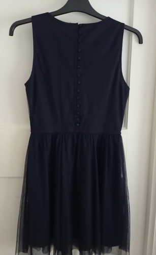 Navy blue zara dress - navy,