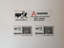 TRACKER STICKER DECALS - GPS