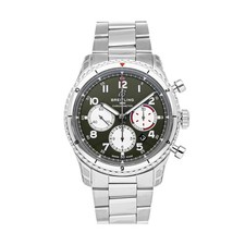 Breitling Aviator 8 B01 Chronograph Curtiss Warhawk Green Auto AB01192A1L1A1