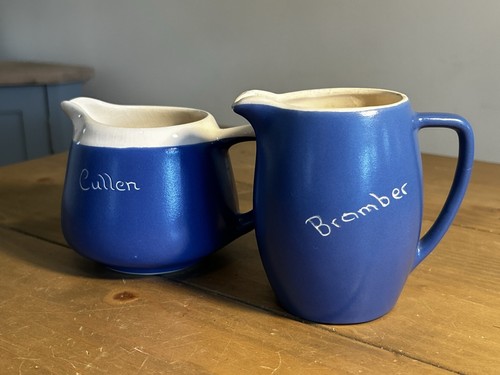 Vintage pair blue - vintage, white