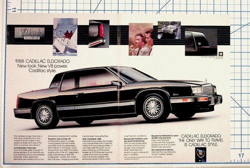 1988 cadillac eldorado v8 - 1988,