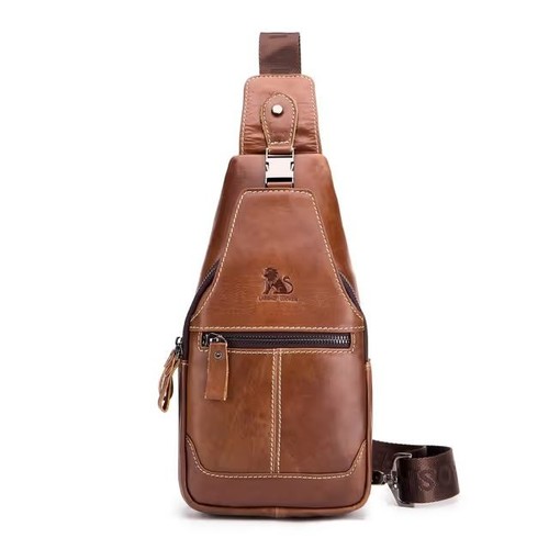Genuine leather men - genuine, chest