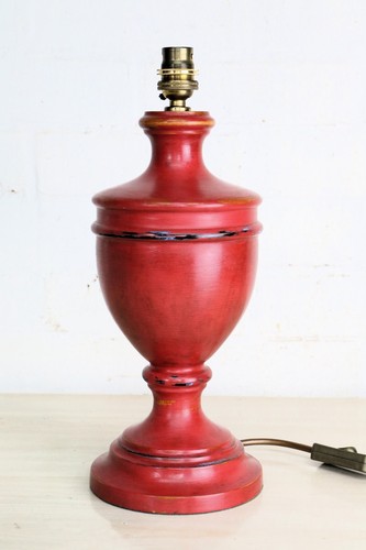 Table lamp vintage - vintage, turned