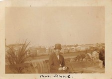 Antique 1927 Women Sitting