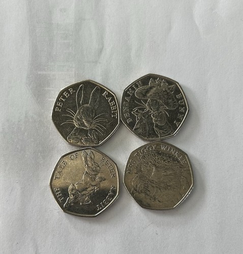 Peter rabbit 50p coin - peter,