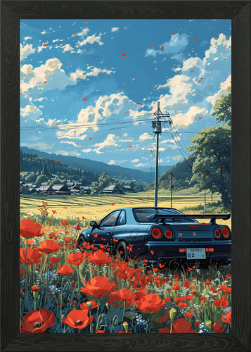 Nissan skyline r34 nature - nissan,