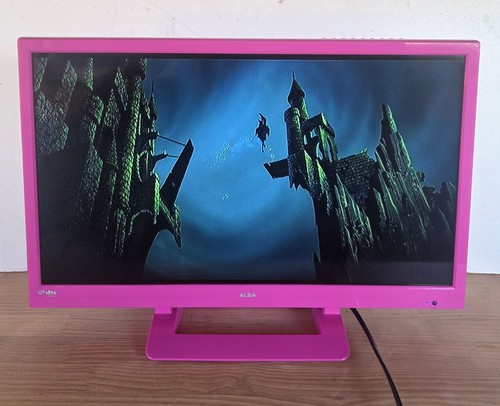 Alba inch pink dvd - tv,