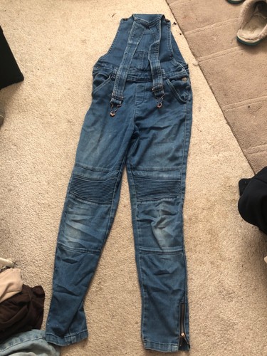 Womens denim dungarees size - womens,